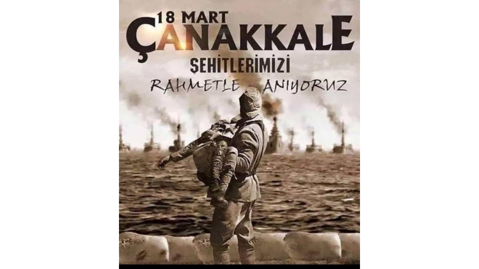 Çanakkale Savaşı’nda tüm şehitlerimizi ve Ulu Önderimiz Mustafa Kemal Atatürk’ü ve silah arkadaşlarını minnetle anıyoruz.